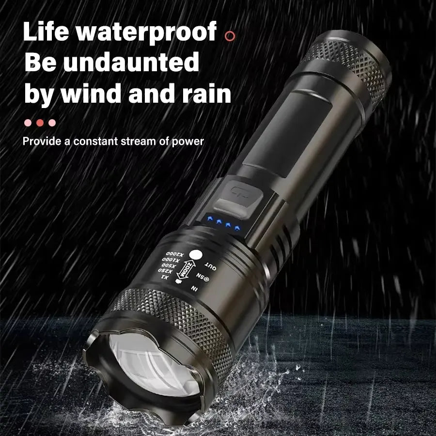 TurboBeam 2000 Tactical Flashlight