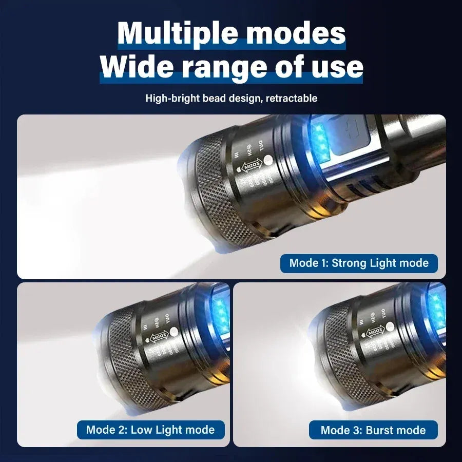 TurboBeam 2000 Tactical Flashlight