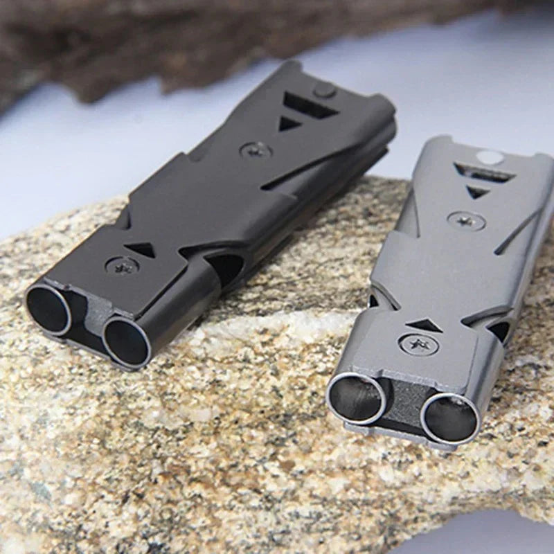 Dual Tube Safety Whistle