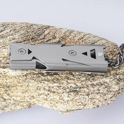 Dual Tube Safety Whistle